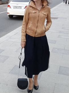 Куртка кожаная Bershka, XS