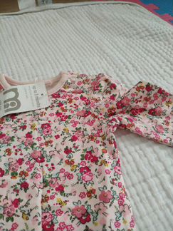 Комплект полукомбинезон и боди Mothercare 0-3 мес