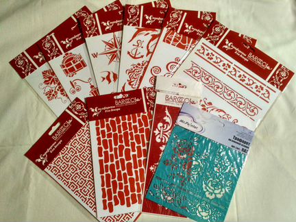 Трафареты для творчества Barocci