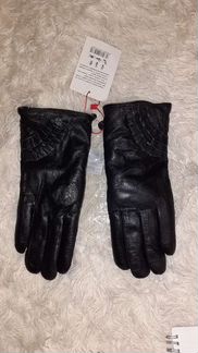 Кожаные перчатки Новые