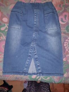 Юбка джинсовая