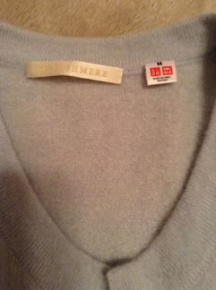 Uniqlo кашемировый жакет