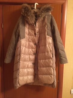 Пуховик женский зимний, размер 46