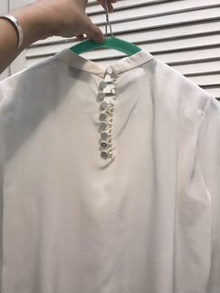 Шёлковая блузка Saint Lauren