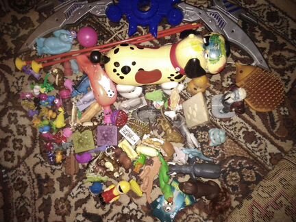 Игрушки пакетом/машинки