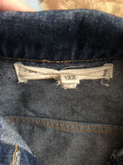 Куртка джинсовая детская