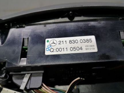 Блок климата A2118300385 Mercedes w211