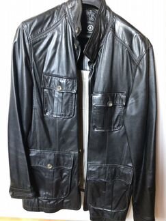Кожаная куртка Bogner и свитер