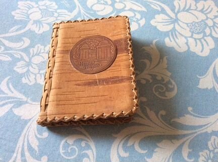 Записная книжка,береста