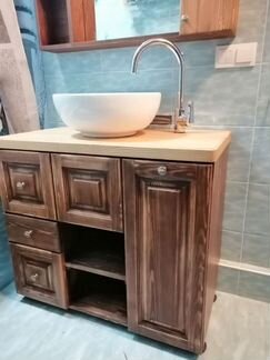 Тумба для ванной Сосна