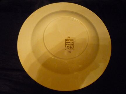 Набор антикварных тарелок Буды редкое клеймо 1920