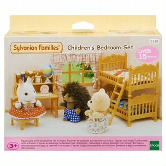 Набор Sylvanian Families Детская комната с двухэта