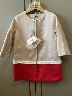 Новое пальто для девочки Kiss (Италия), на 3 г