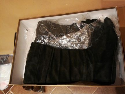 Сапоги замша еврозима 38 Новые