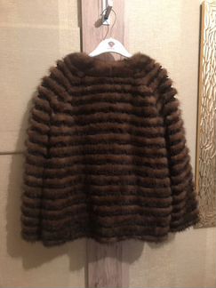 Накидка из норки