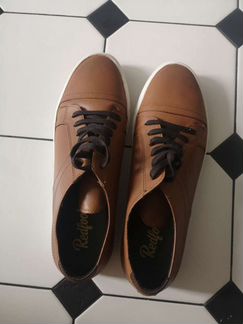 Кеды кожанные