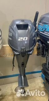4х-тактный лодочный мотор yamaha F20bmhs Б/У