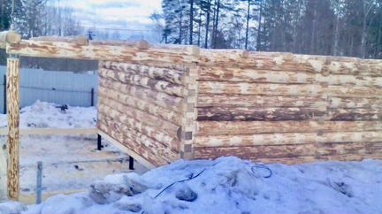 Сруб 6Х6+3 с доставкой