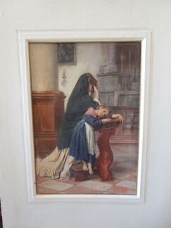 Пассини Л. 1872г. Молящаяся венецианка Оригинал