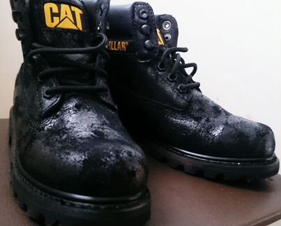 Ботинки женские Caterpillar чёрные, новые, 37,5