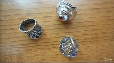 Ювелирные авторские работы из серебра (Израиль)