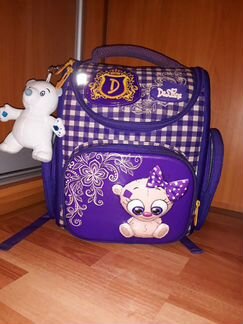 Ранец DeLune + мешок + мишка