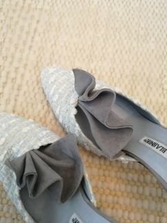 Красивейшие туфли мюли Manolo Blahnik 37/5 ориг