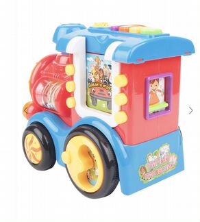 Развивающая игрушка «Веселый паровозик»