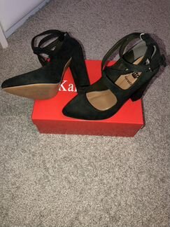 Туфли натуральная замша