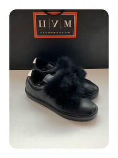 Слипоны Leather Crown