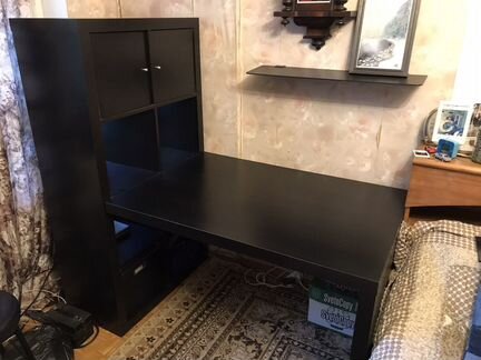 Стол IKEA черный