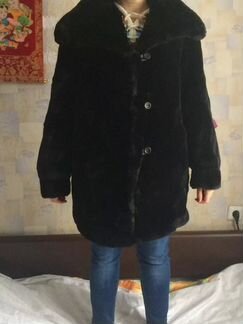 Полушубок женский из мутона