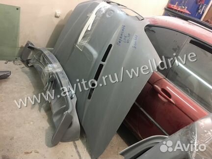 Капот BMW X5 E53 пластиковый тюнинг