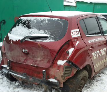 Хундай I20 задняя часть