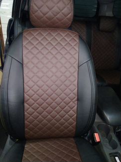 Модельные чехлы Форд Фокус 3 из экокожи