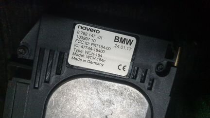 Беспроводная зарядка на BMW G30 G31 G11 G12 G01