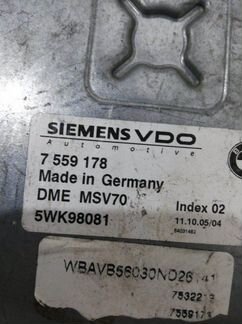 Блок управления двигателем Bmw 3-Series E90