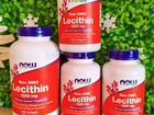 Lecithin NOW, соевый лецетин, 1200мг, детокс