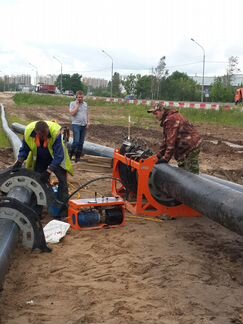 Сварка труб пнд до диаметра 630мм. включительно