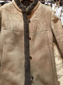 Дубленка женская 48-50бу