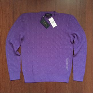 Кашемировый свитер Polo Ralph Lauren, оригинал RL
