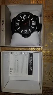 Часы наручные новые мужские черные не б/у