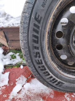 Зимние шины Bridgestone 185/65 R15+диски