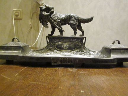 Старинный чернильный прибор