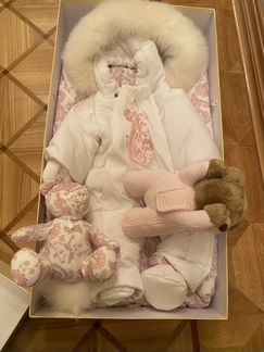 Комплект для выписки из роддома. Для девочки