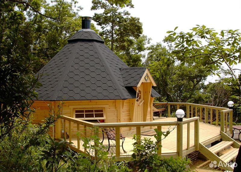 Гриль дом с баней