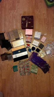 Коробочки и мешочки для украшений