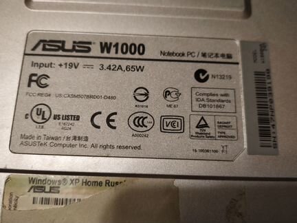 Asus w1000