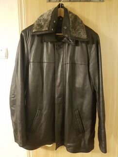 Мужская кожаная куртка