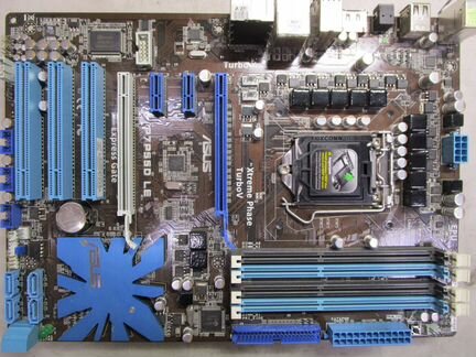 Материнская плата asus P7P55D LE